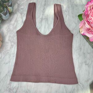 Anemone Ribbed Seamless Tank Top